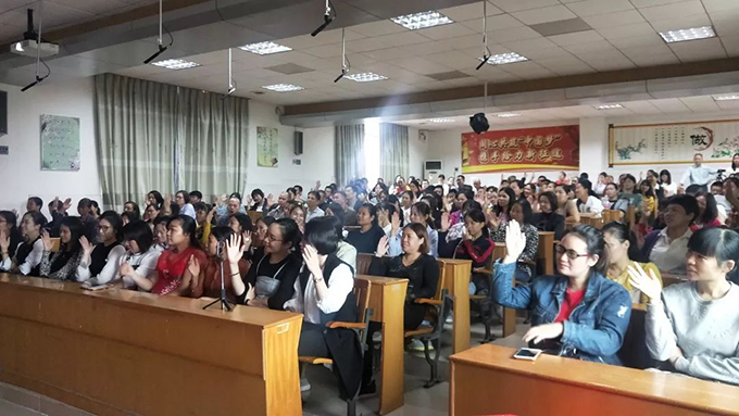 《你好，青春期》講座現(xiàn)場